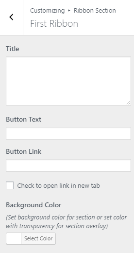 first ribbon featured