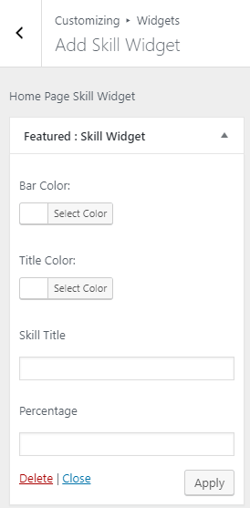 skill widget featured