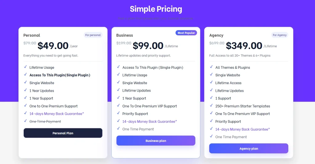 Lead Form Pricing