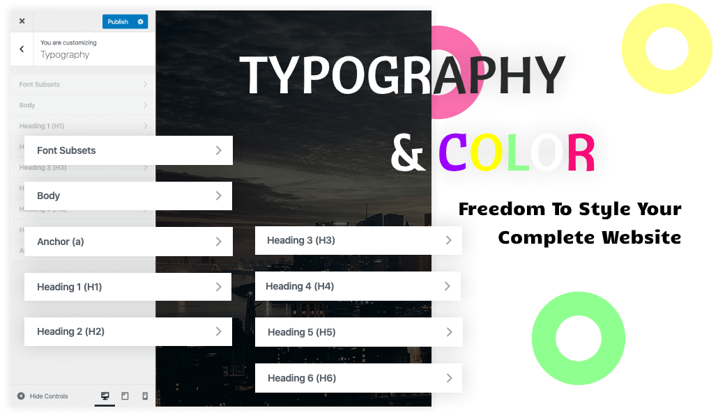 Oneline business typograpgy