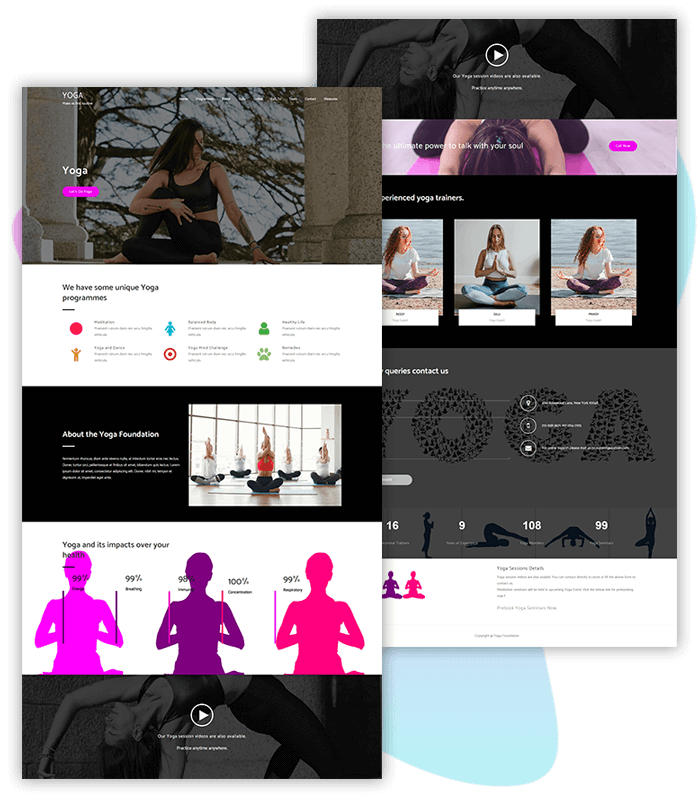 YOGA-fitness-one-click-demo-gogo-pro