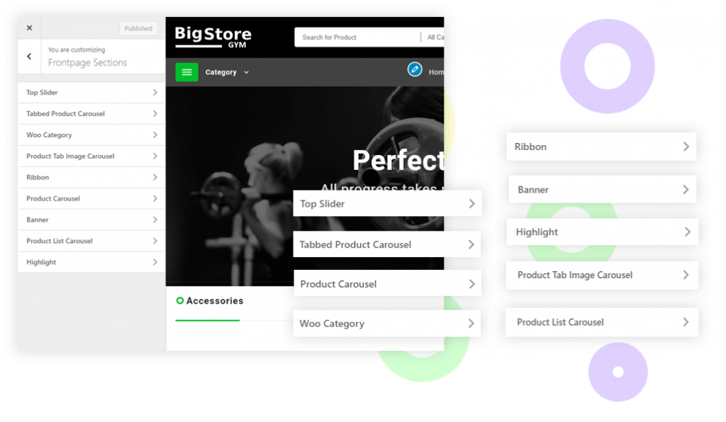 Gym Store Best WordPress Theme Template for 2024