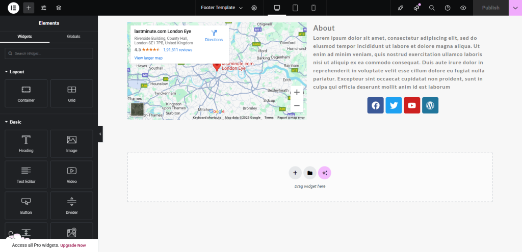 Elemento Elementor page 2