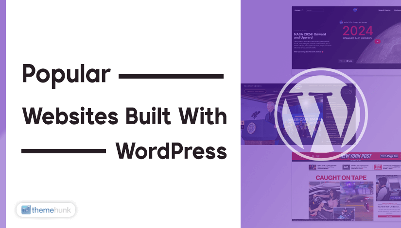 Popular Websites Built with WordPress
