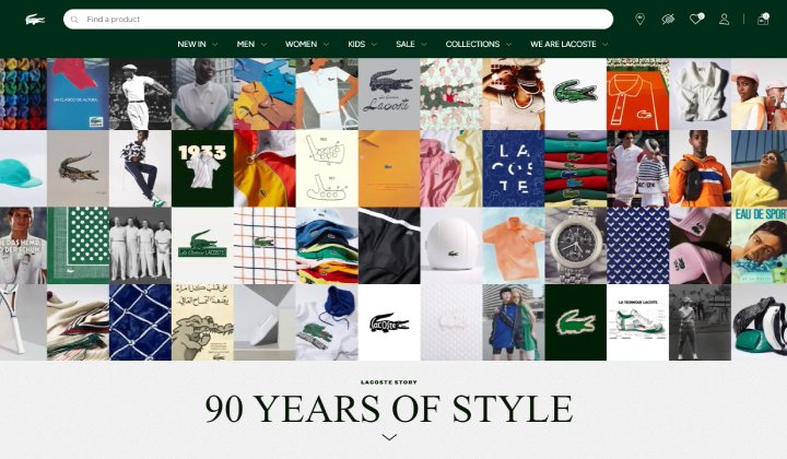 15+ Best Website Design Inspirations For You In 2025 9 Lacoste Heritage