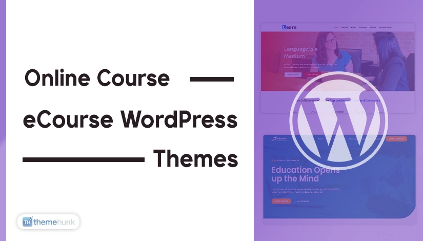 Online Course or eCourse WordPress Themes & Templates