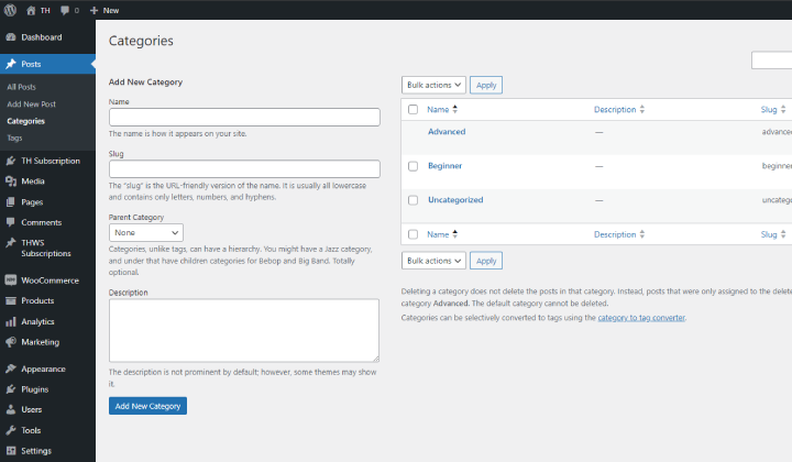 Beginners Guide to Delete the Uncategorized Category in WordPress 6 Category 2