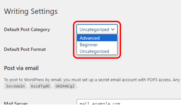 Beginners Guide to Delete the Uncategorized Category in WordPress 5 Writing 1
