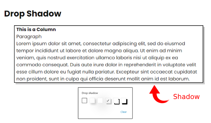 13 Best Features Coming in WordPress 6.5 with Screenshots 7 Drop Shadow Designs 1