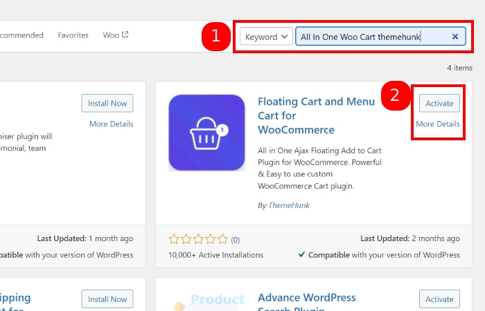 add cart icon to wordpress menu