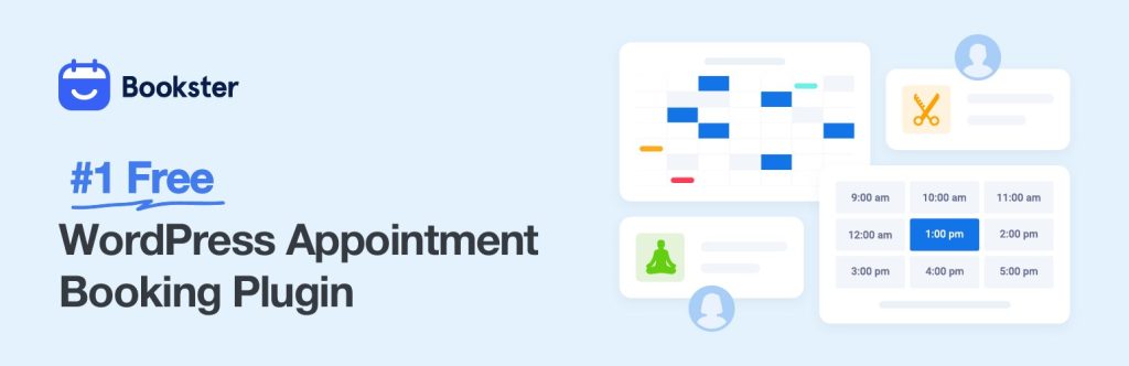 10+ Best WordPress Appointment Booking Plugins 2026 (Compared) 3 Bookster