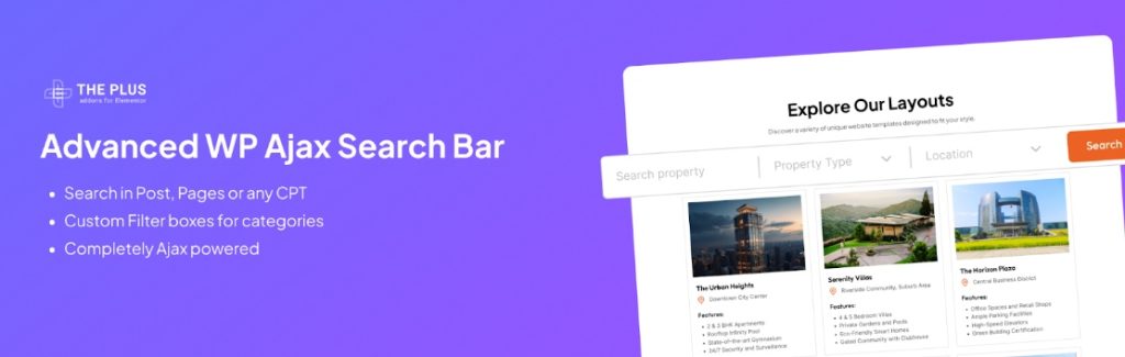 6+ WordPress Search Plugins That Will Take Your Website to the Next Level 2 The Plus Addon For Elementor