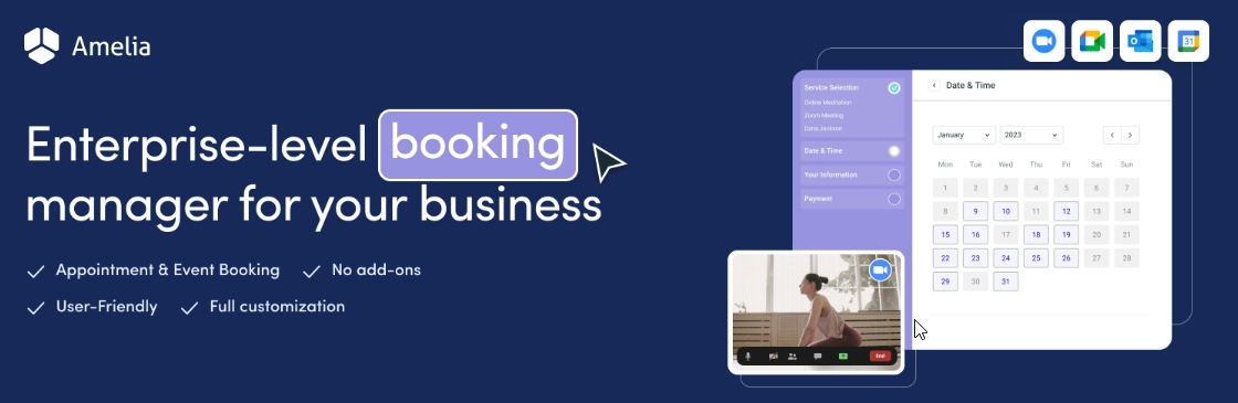 10+ Best WordPress Appointment Booking Plugins 2026 (Compared) 11 amelia 121