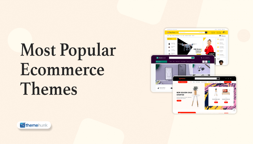 Most Popular Ecommerce Themes
