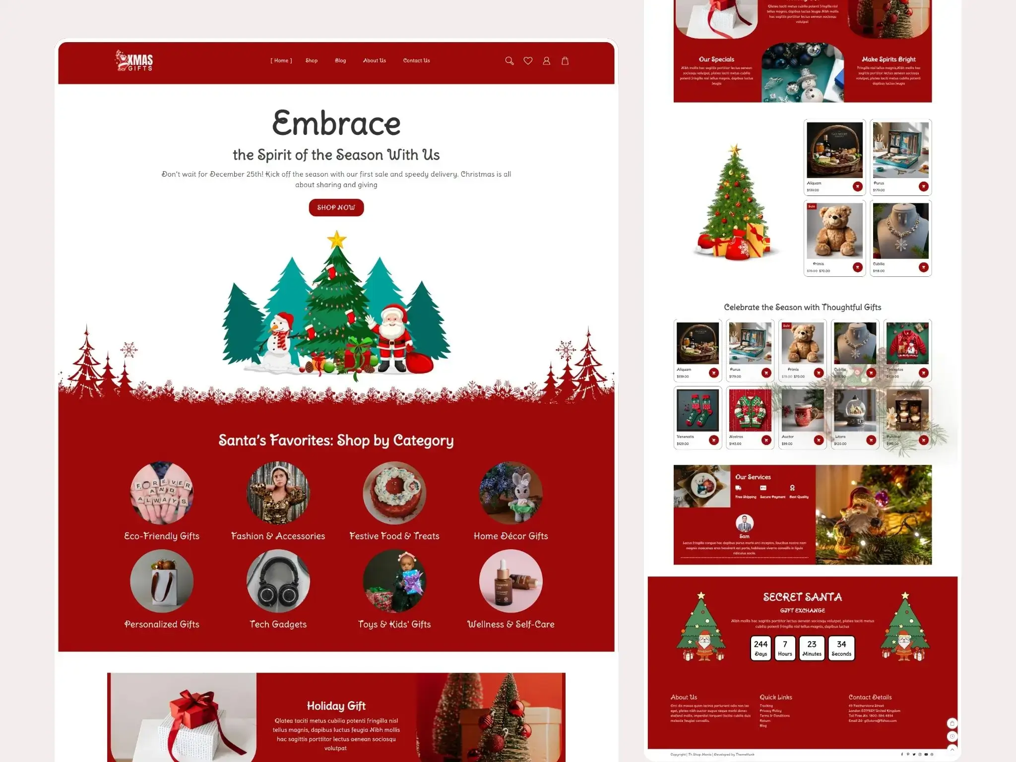 Shop Mania WordPress Theme