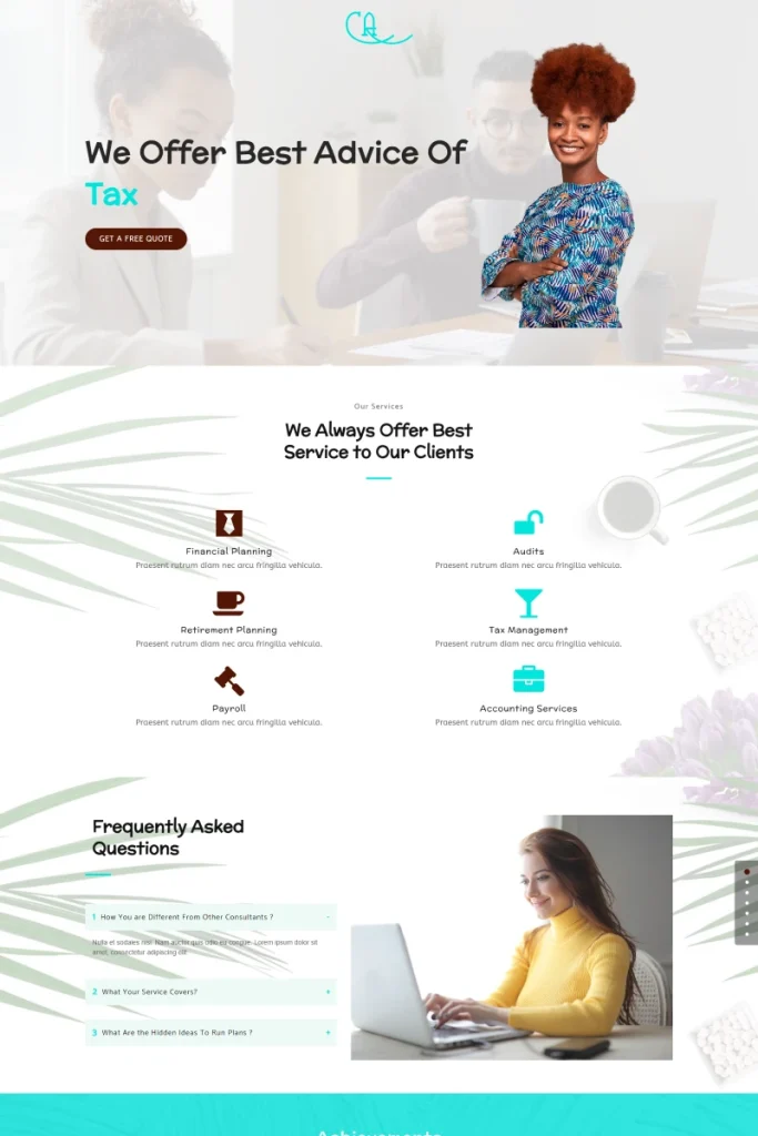 9+ Best Chartered Accountant WordPress Theme 2026 5 Gogo Chartered Accountant