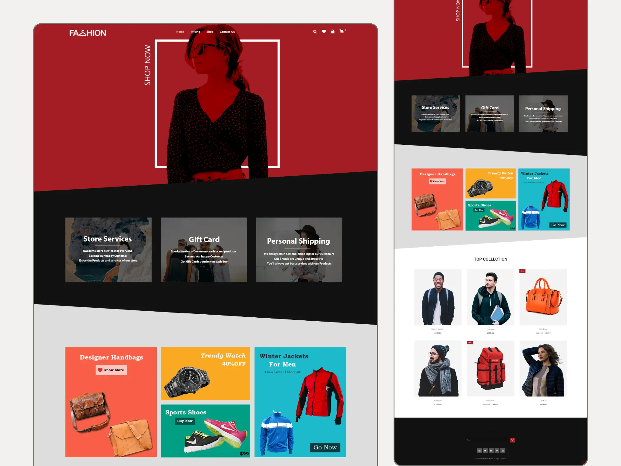 Fashion Clothing Store- th store