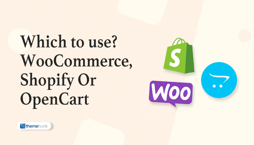 WooCommerce Vs Shopify Vs OpenCart