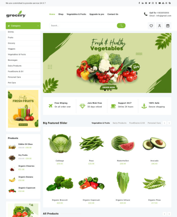 Vegetable and Fruit Shop