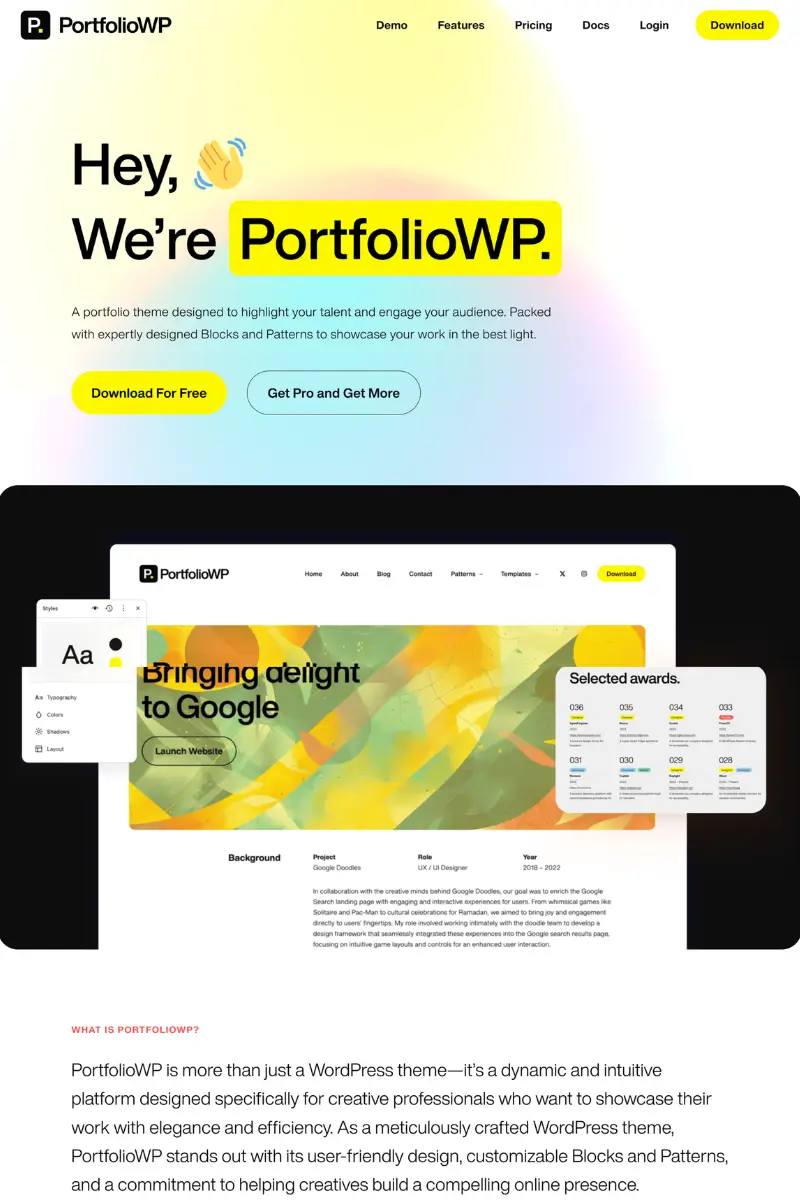 portfolio wp 4389