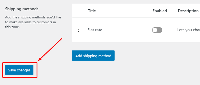 How to Set Up WooCommerce Tax Rates and Shipping Zones Correctly 16 save chnge