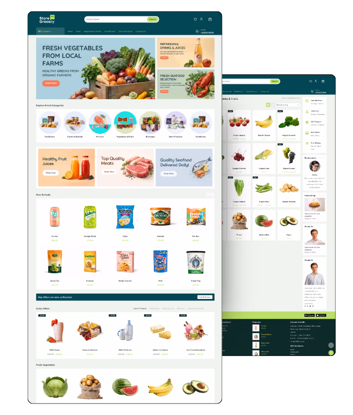 Top Store Grocery Template
