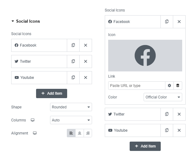 How to Create Custom WooCommerce Product Pages Using Elementor 19 Elementor Social Icons Setting