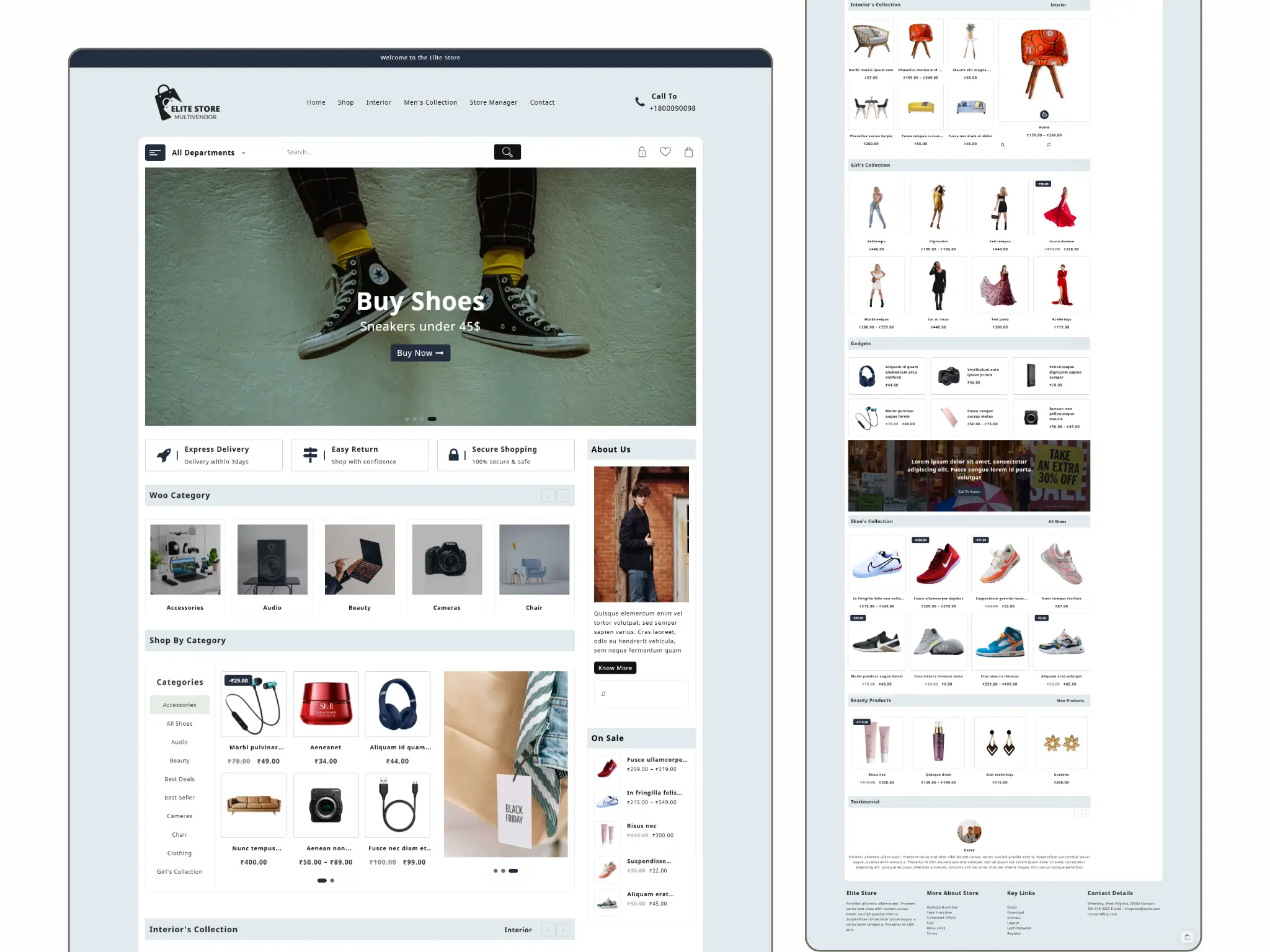 Elite Store Multivendor