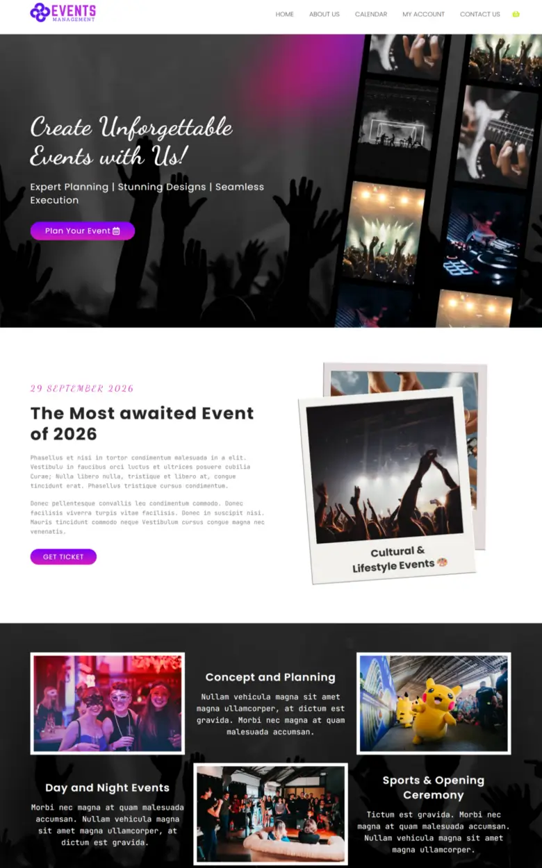 9 Best Event Management and Ticket Booking WordPress Themes in 2026 3 zita event management 3652