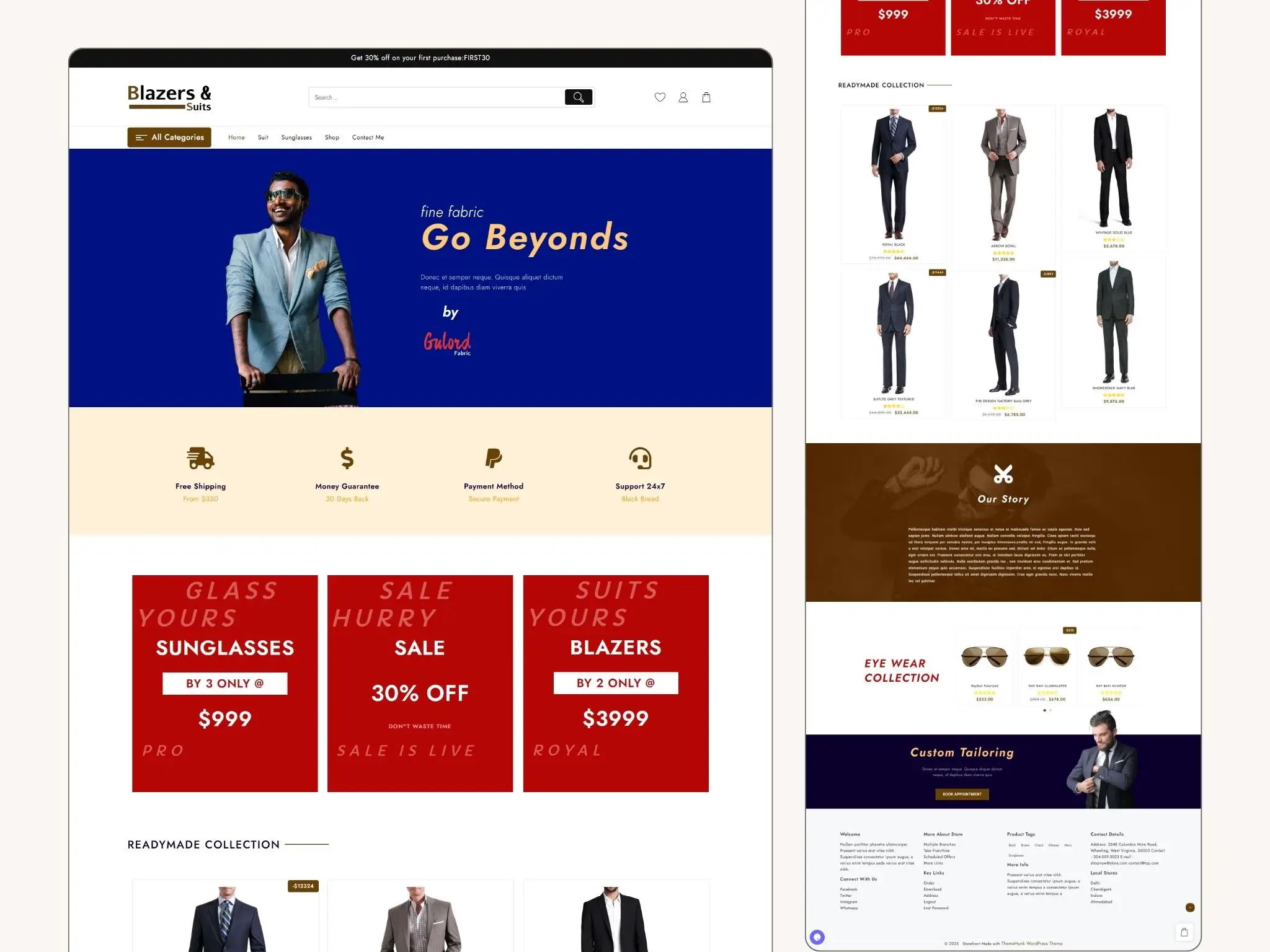 Suit and Blazer Shop