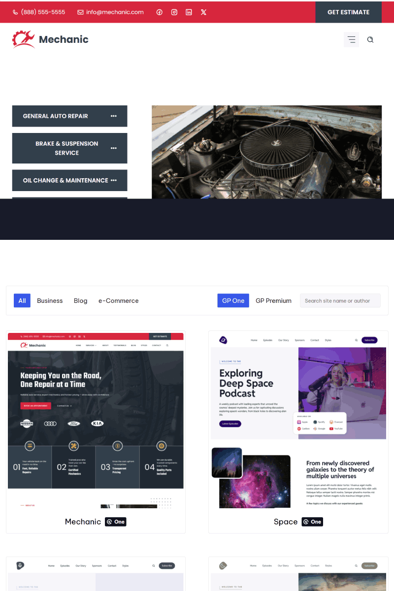 12 Best Tools Shop WordPress Themes and Templates 2025 6 generatepress