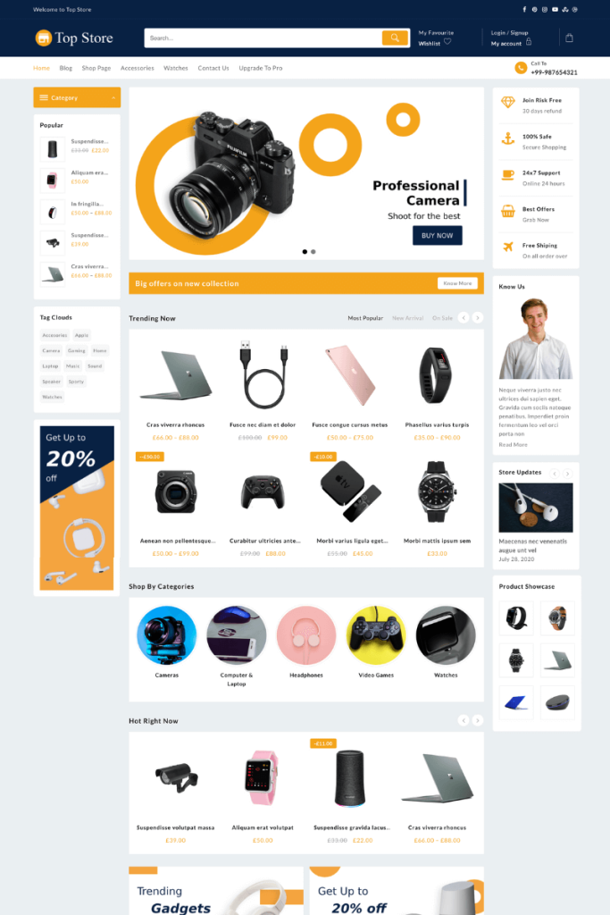 top store free temp 32