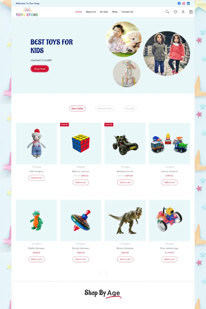 12+ Best Toy Store WordPress Themes in 2026 (Top Picks) 1 toy mania 3462
