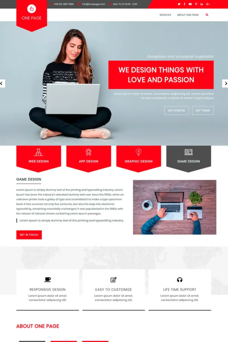 11+ One Page Scrolling WordPress Theme Free Download 2026 28 vw one page 7463