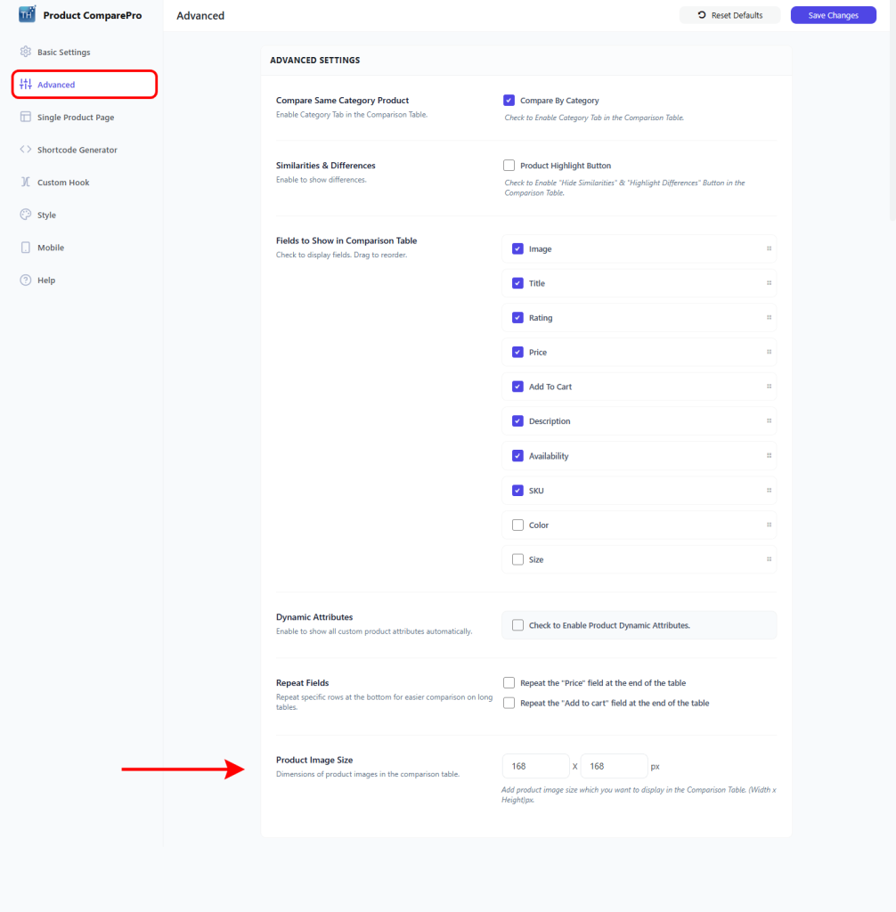 Compare Check Th Product Compare Pro