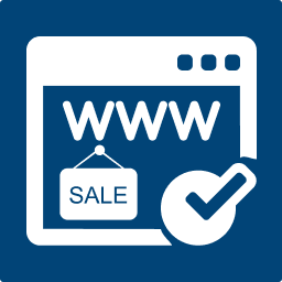 domain for sale icon