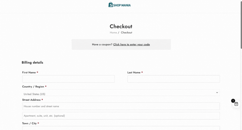 #1 Woocommerce Theme for Creating Online Store Websites. 33 shop-mania-checkout-7022