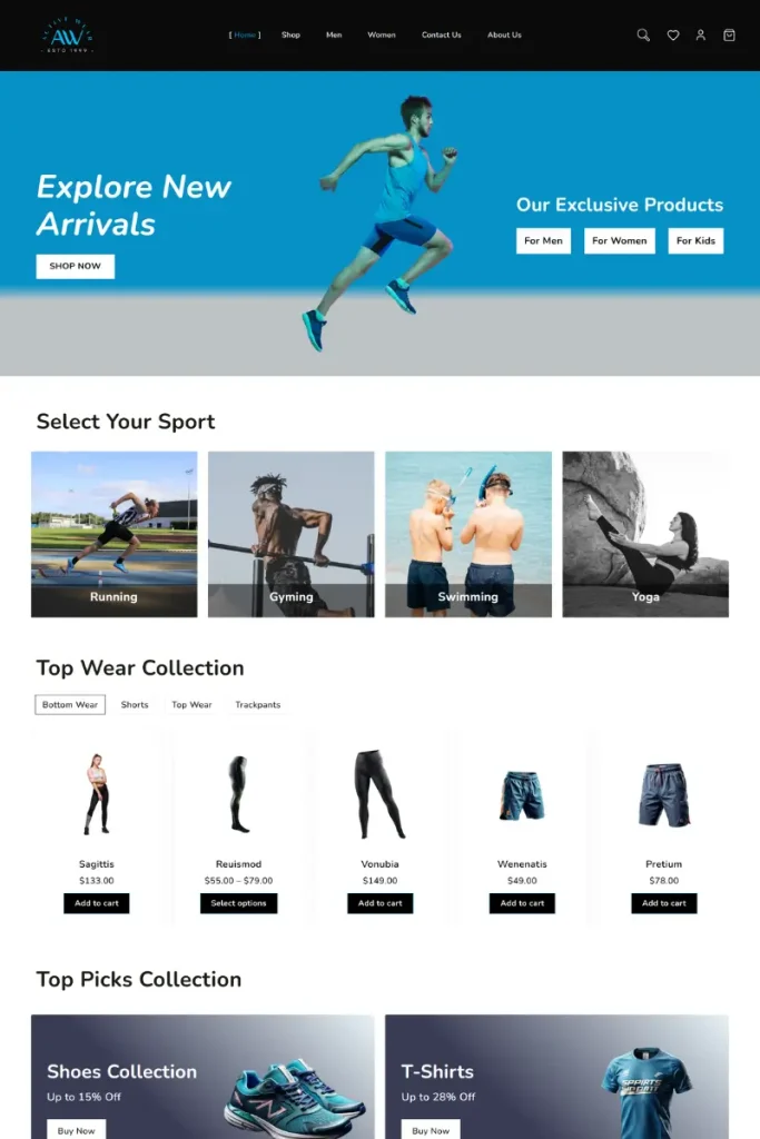 activewear 6235