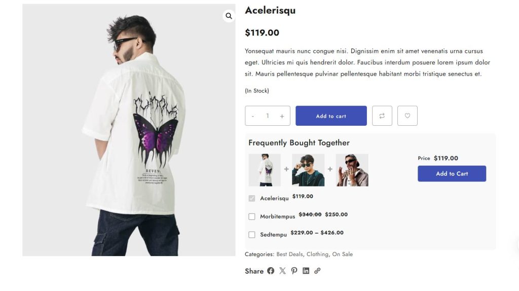 How to add Frequently Bought Together On WooCommerce 9 Frequently Bough Together