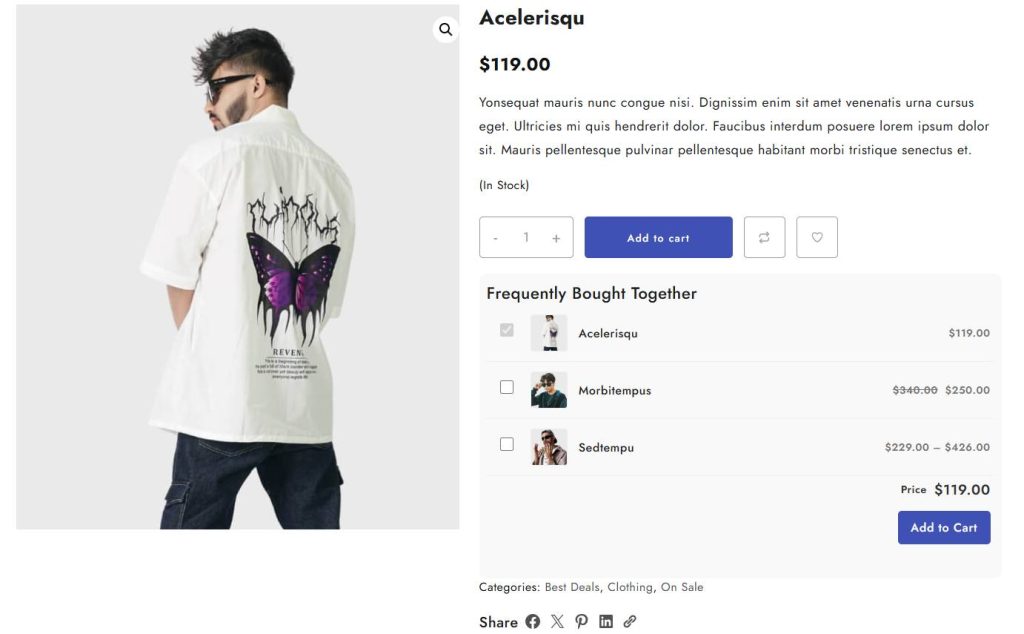 How to add Frequently Bought Together On WooCommerce 10 Frequently Bough Together style 3