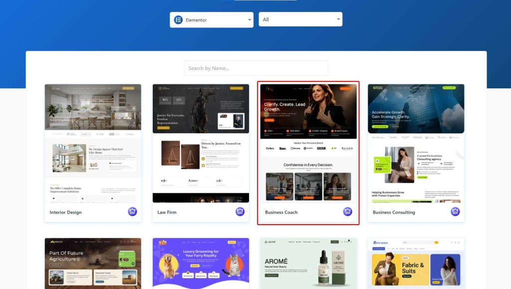 Template Business Coach