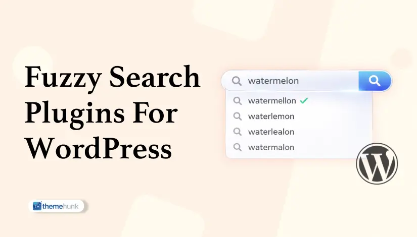 WordPress Fuzzy Search Plugins