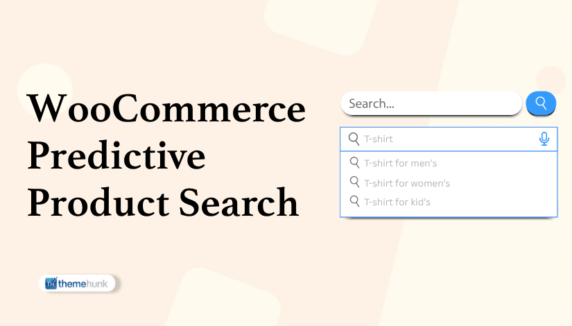 Add Predictive Product Search WooCommerce Store