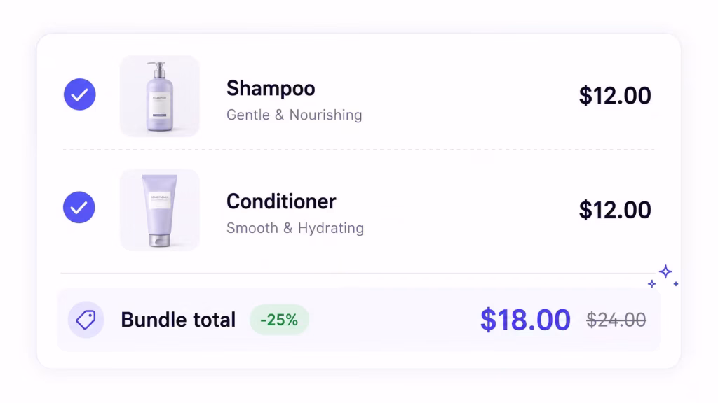 Product Percentage Bundle